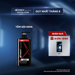 Tắm Gội X-Men for Boss Intense 2in1 650g