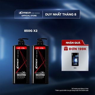 Combo 2 Dầu Gội X-men For Boss Intense 850g/chai