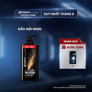 Dầu gội nước hoa X-Men For Boss Luxury 650g - Mùi hương sang trọng tinh tế