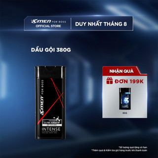Dầu gội nước hoa X-Men For Boss Intense - Mùi hương trầm đầy nội lực 380g