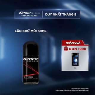 Lăn khử mùi X-Men For Boss Intense - Mùi hương trầm đầy nội lực 50ml