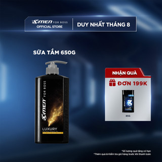 Sữa tắm Nước hoa X-Men For Boss Luxury 650g - Mùi hương sang trọng tinh tế