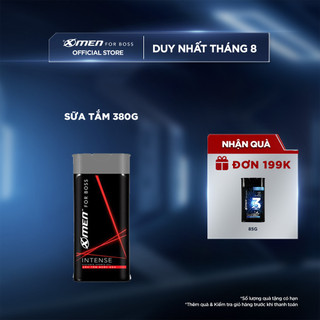 Sữa tắm nước hoa X-Men For Boss Intense - Mùi hương trầm đầy nội lực 380g