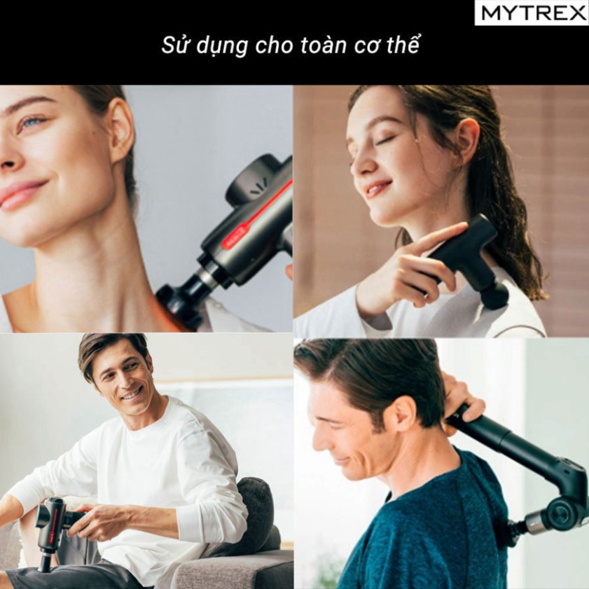 Máy Massage điện MYTREX REBIVE, Giảm cứng cơ, hỗ trợ vận động, Hàng nhập khẩu chính hãng Nhật Bản, Bảo hành 12 tháng.