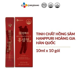 Tinh Chất Hồng Sâm Hanppuri Hoàng Gia Hàn Quốc Dạng Nước (10mlx10 gói)
