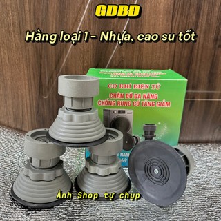  Bộ 4 chân Chống rung chân đỡ đa năng, chống rung máy giặt kiểu mới