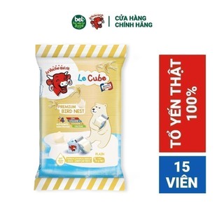 Phô mai vuông La Vache qui rit Le Cube Tổ Yến (15 viên) Hỗ Trợ Hệ Miễn Dịch