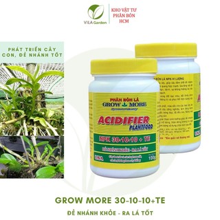 Phân bón lá Growmore 30-10-10 +TE 100g