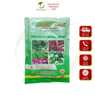 Tinh Vôi 98 Siêu Sát Khuẩn Và Xử Lý Đất Trồng Gói 1 Kg