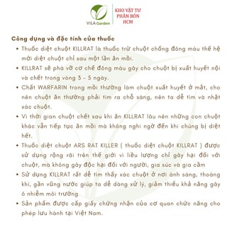 (1 GÓI) Thuốc Diệt Chuột KillRat ( gói 40g)
