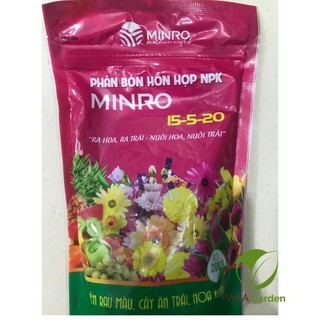 Phân Bón NPK Minro 15-5-20 (200g) - Ra Hoa Nuôi Trái