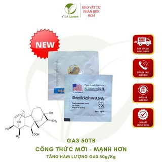 Phân Bón Lá Gibber 50TB GA3 - Gibberellic Acid 100% 50g/kg