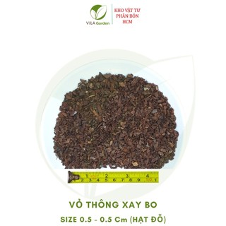Vỏ Thông Xay Bo size 0.5cm (Túi 1kg)