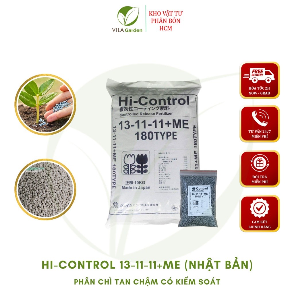 Phân bón tan chậm Nhật 13-11-11 100g