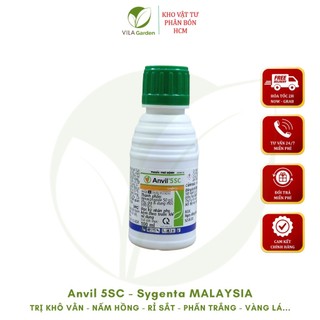Thuốc Trừ Bệnh ANVIL 5SC (Chai 100ml), Chuyên Trị Gỉ Sắt, Đốm Đen, Phấn Trắng Trên Hoa Hồng