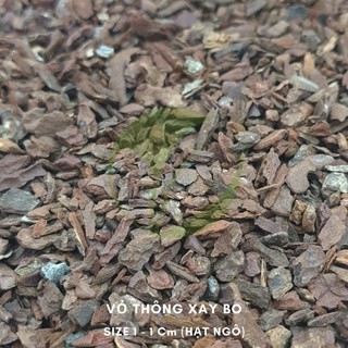 Vỏ Thông Xay Bo size 1-1cm (Túi 1kg)
