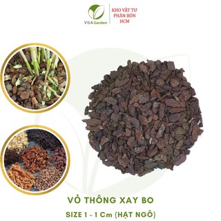 Vỏ Thông Xay Bo size 1-1cm (Túi 1kg)