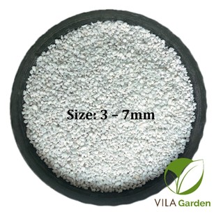 Đá perlite - đá trân châu trồng cây, thủy canh, trang trí size 3 - 7mm