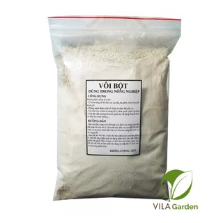 Vôi Bột Dùng Trong Nông Nghiệp - Gói 1kg
