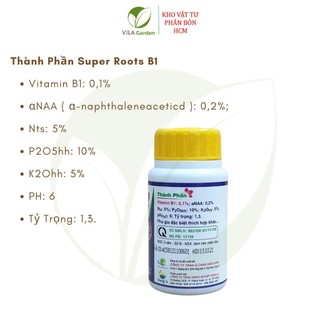 Phân Bón Lá Vitamin B1 NPK Super Roots (100ml)