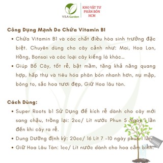 Phân Bón Lá Vitamin B1 NPK Super Roots (100ml)