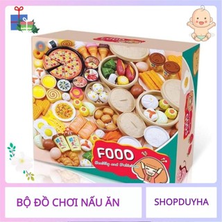 Bộ đồ chơi nấu ăn 88 chi tiết gồm các món ăn sinh động cho bé