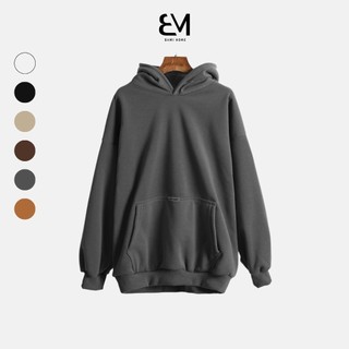 Áo hoodie oversize BAMI HOME chất liệu nỉ bông cao cấp đã xử lý bề mặt AHD
