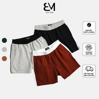 Quần đùi mặc nhà BAMIHOME vải thun cao cấp co giãn thấm hút QT4C02