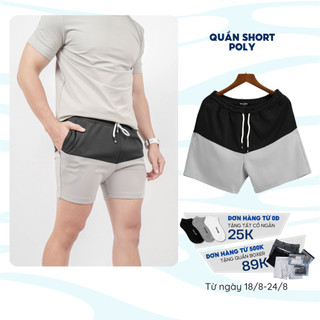 Quần short nam có túi cao cấp BAMIHOME đùi bơi mau khô thoáng khí có dây rút QP01