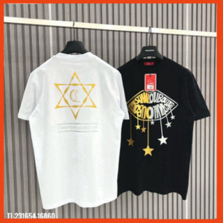 Áo Thun Nam Nữ Họa Tiết Logo Đôi Môi Kim Tuyến Cao Cấp. Áo Phông Siêu Cấp Unisex Cổ Bo Dành Cho Các Boy Phố 2023