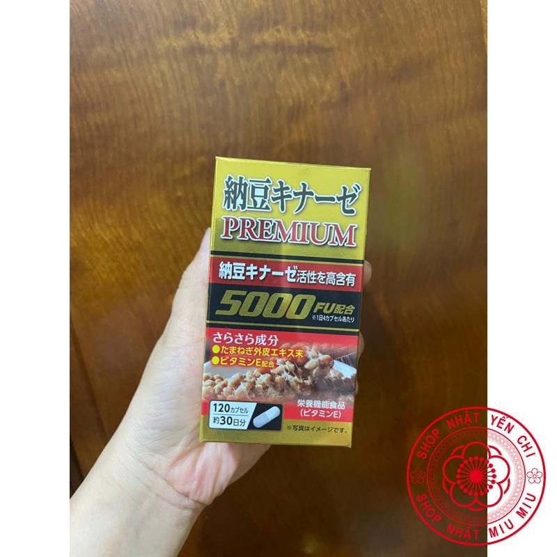 Viên uống đột quỵ NOGUCHI NATTO KINASSE Nhật Bản 2000fu/ 3000fu/ 4000fu/ 5000fu/6000fu