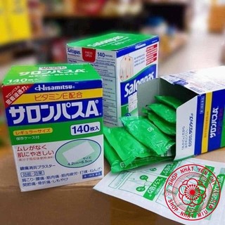 HỘP 140 MIẾNG DÁN SALONPAS CỦA NHẬT
