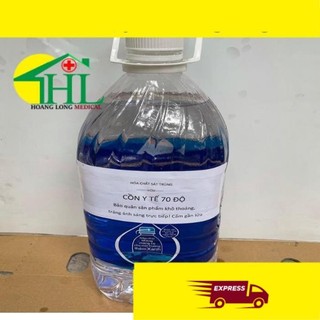 Cồn 70 Độ, 90 Độ - Cồn Y Tế Sát Khuẩn Can 5 Lít