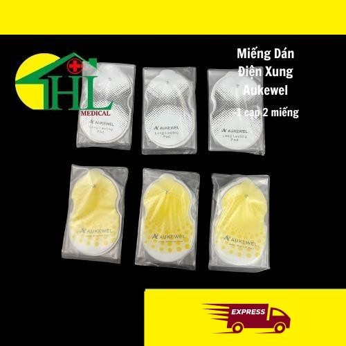 Cặp Miếng Dán Điện Xung Aukewel - 02 Miếng
