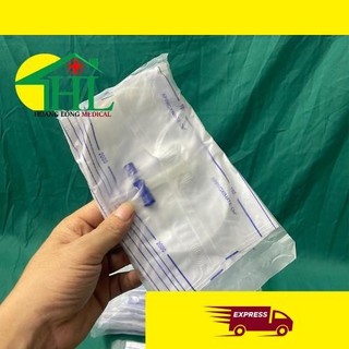 [Bán lẻ] Túi đựng nước tiểu van ngang y tế