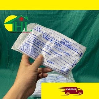 [Bán lẻ] Túi đựng nước tiểu van ngang y tế