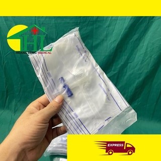 [Bán lẻ] Túi đựng nước tiểu van ngang y tế