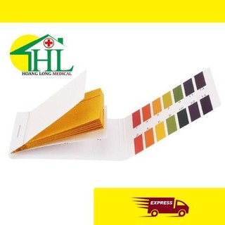 [Hàng Chuẩn] Giấy Quỳ Tím Thử Độ pH Thang Đo Từ 1 Đến 14