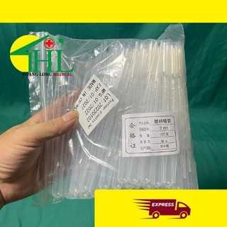 Pipet nhựa 3ml - pipet 3ml - ống hút nhỏ giọt- ống hút sữa cho bé túi 50 cái