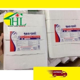 Bông bạch tuyết y tế cắt miếng 1kg - vệ sinh cho bé