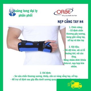 Nẹp cẳng tay H4