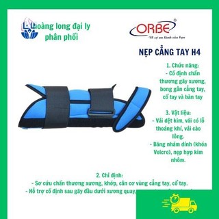 Nẹp cẳng tay H4