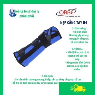 Nẹp cẳng tay H4