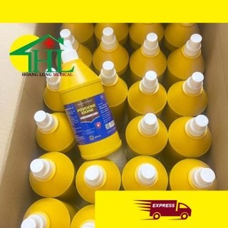 Dung dịch sát trùng vết thương povidon 500ml , cồn iot sát khuẩn ngoài da