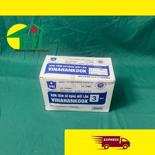 Bơm tiêm 1 lần Vinahankook 3ml