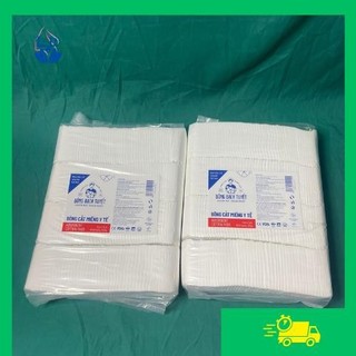 Bông y tế bạch tuyết cắt sẵn