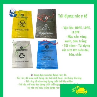 Túi rác y tế đựng chất thải