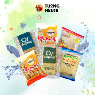 Chả cá hàn quốc nhiều loại 500g