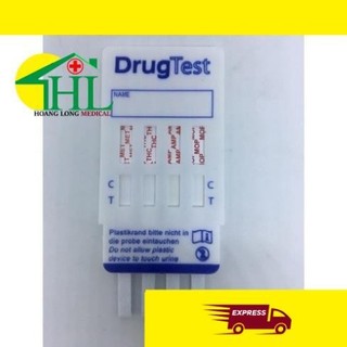 Que thử ma tuy 4 chân Fastep USA (MET | THC | AMP | MOC)