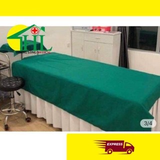 Ga giường y tế , ga trải giường bệnh nhân màu trắng,màu xanh